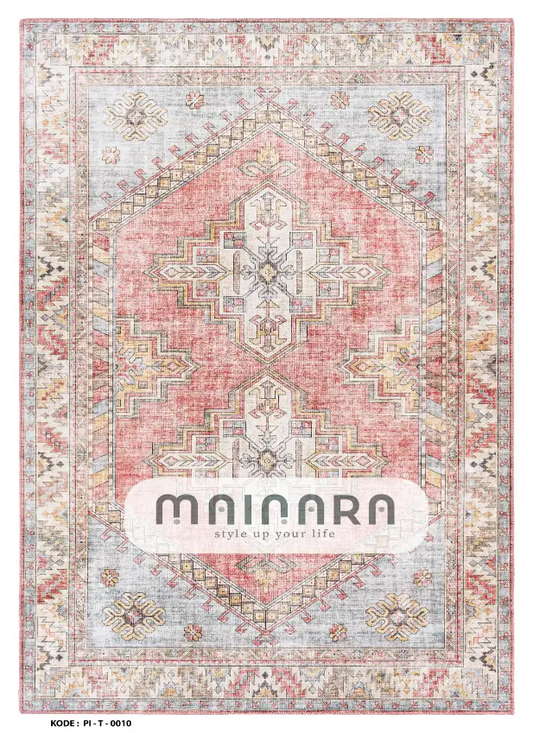 Karpet Tradisional (PI-T-0010) - Pink,Salmon