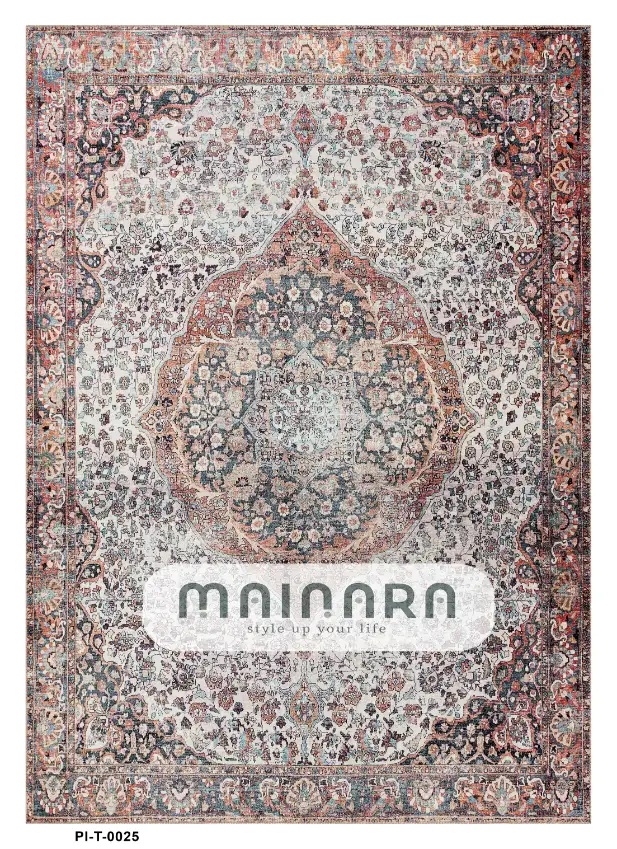 Karpet Tradisional (PI-T-0025) - Pink,Brown