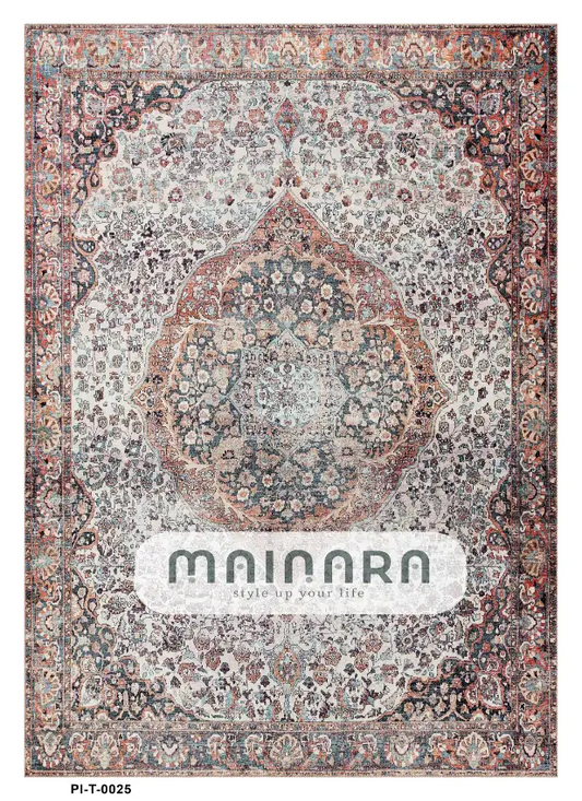 Karpet Tradisional (PI-T-0025) - Pink,Brown