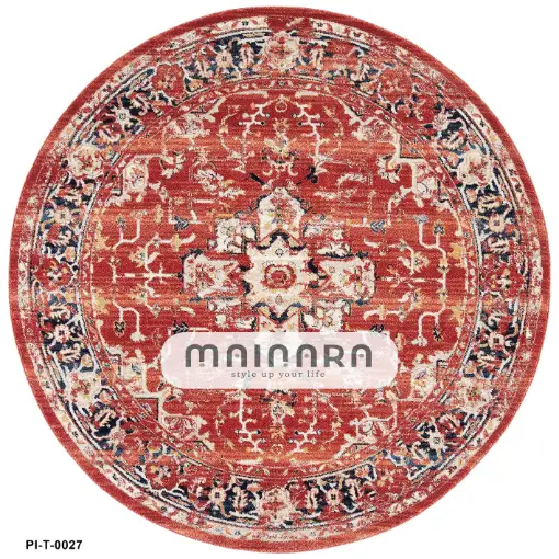 Karpet Tradisional (PI-T-0027) - Pink,Peach