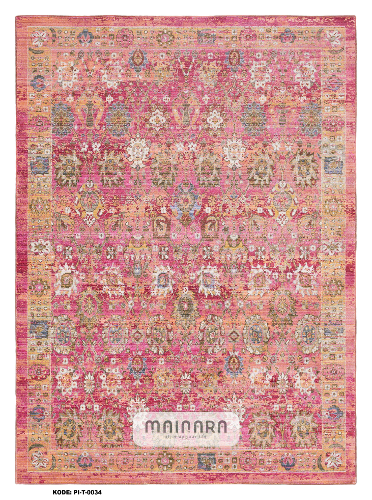 karpet Tradisional (PI-T-0034) - Pink