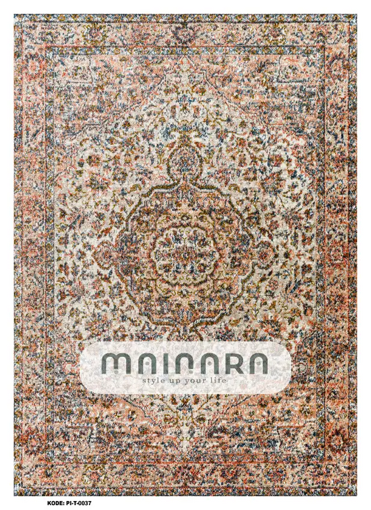 karpet Tradisional (PI-T-0037) - Pink,Brown