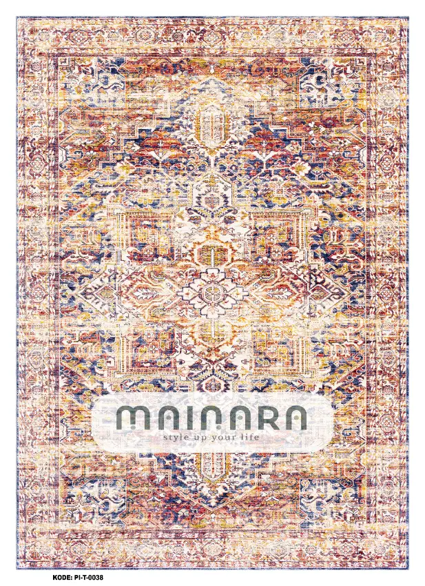 karpet Tradisional (PI-T-0038) - Pink,Purple