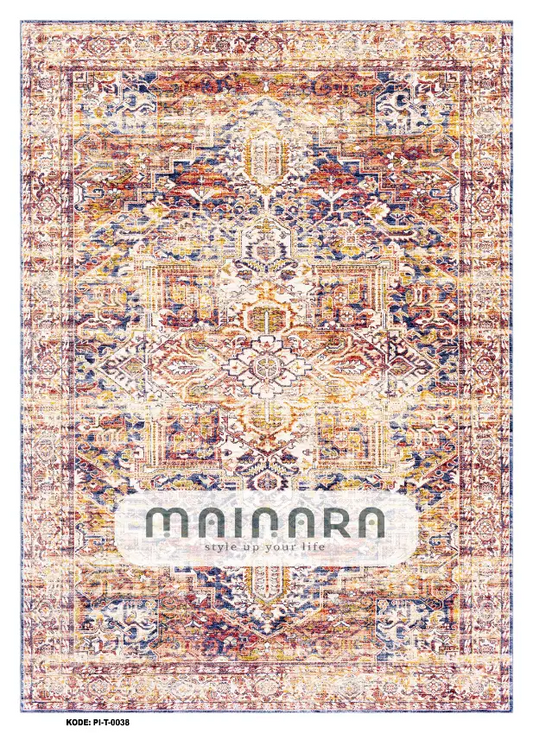 karpet Tradisional (PI-T-0038) - Pink,Purple