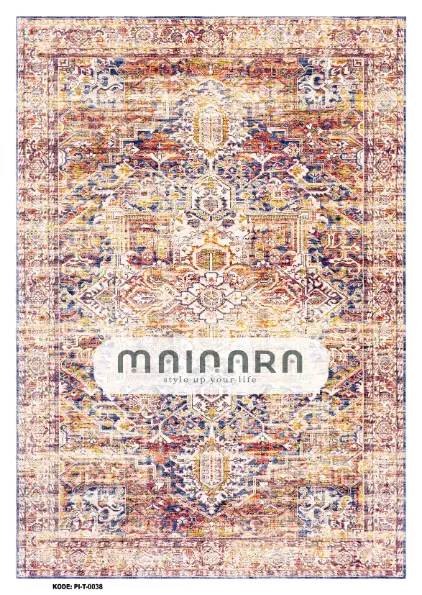 karpet Tradisional (PI-T-0038) - Pink,Purple