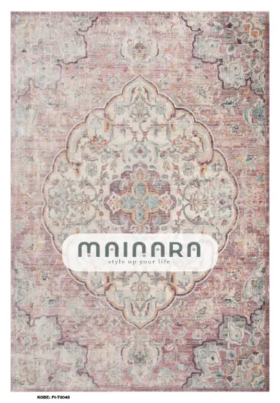karpet Tradisional (PI-T-0048) - Pink,Purple