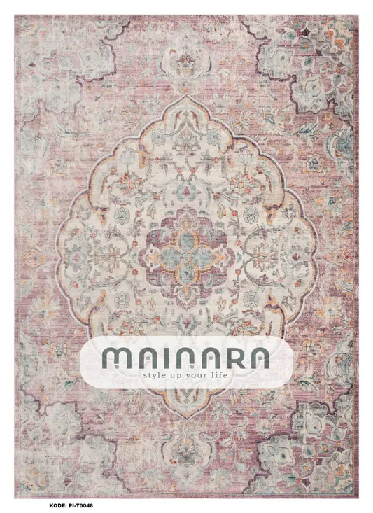 karpet Tradisional (PI-T-0048) - Pink,Purple