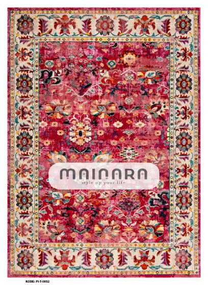 karpet Tradisional (PI-T-0052) - Pink