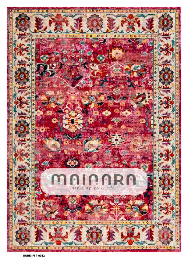 karpet Tradisional (PI-T-0052) - Pink