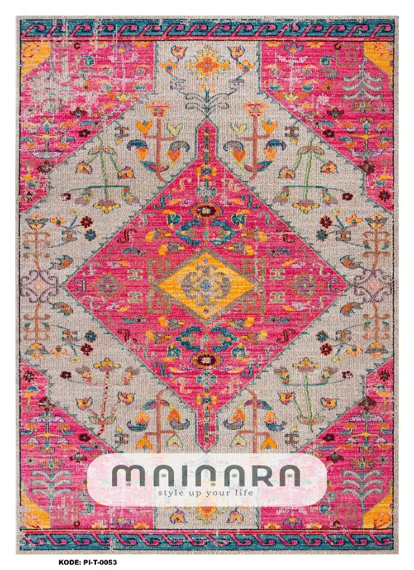 karpet Tradisional (PI-T-0053) - Pink