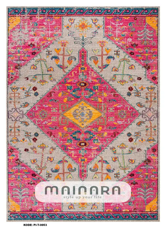 karpet Tradisional (PI-T-0053) - Pink