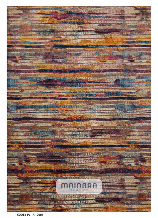 Karpet Abstrak (PL-A-0001) - Purple