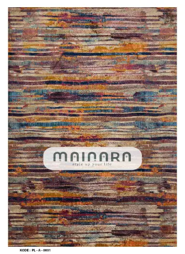 Karpet Abstrak (PL-A-0001) - Purple