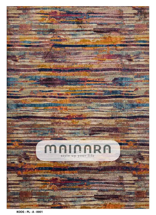 Karpet Abstrak (PL-A-0001) - Purple