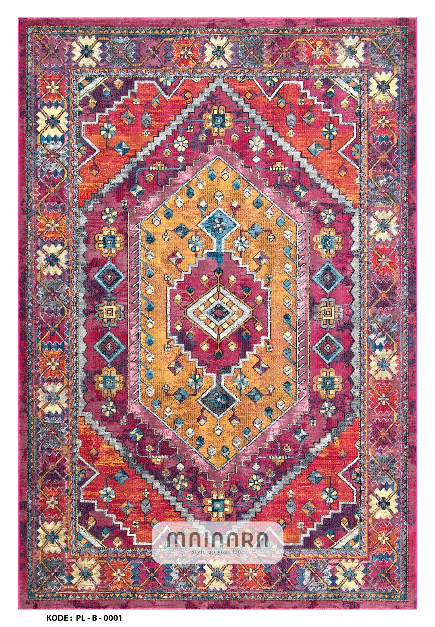 Karpet Bohemian (PL-B-0001) - purple