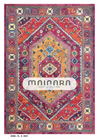 Karpet Bohemian (PL-B-0001) - purple