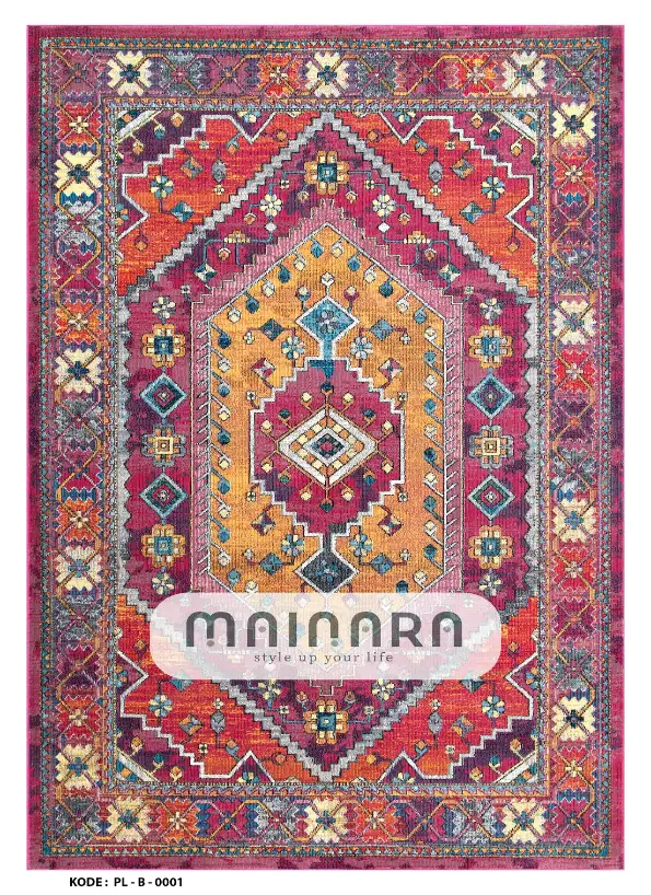 Karpet Bohemian (PL-B-0001) - purple