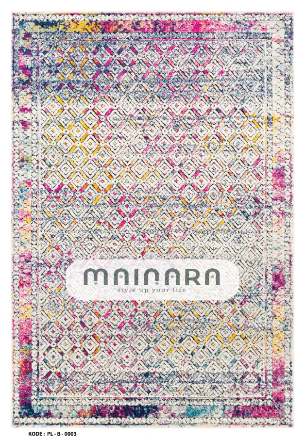 Karpet Bohemian (PL-B-0003) - Purple,Blue