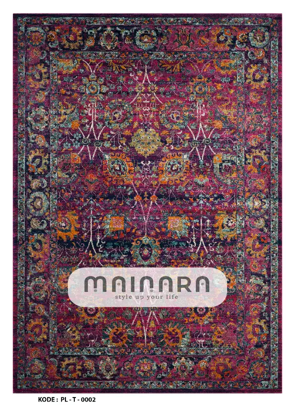 Karpet Tradisional (PL-T-0002) - Purple