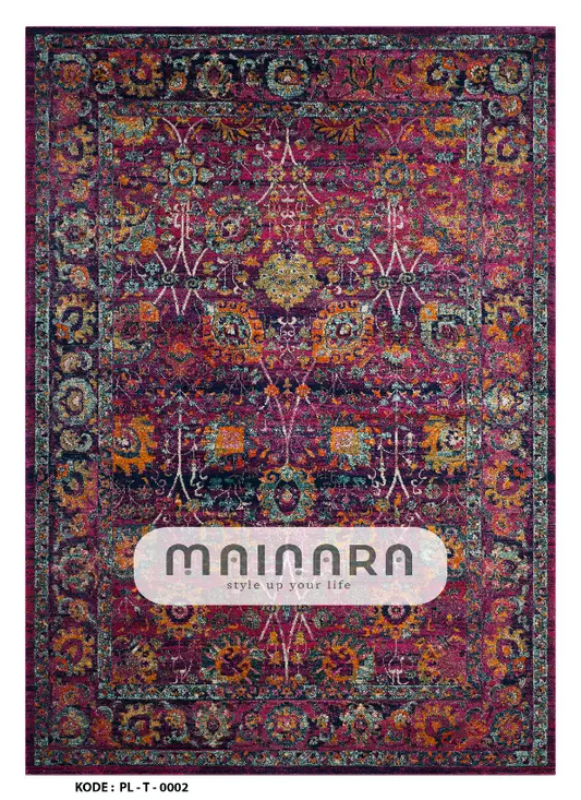 Karpet Tradisional (PL-T-0002) - Purple