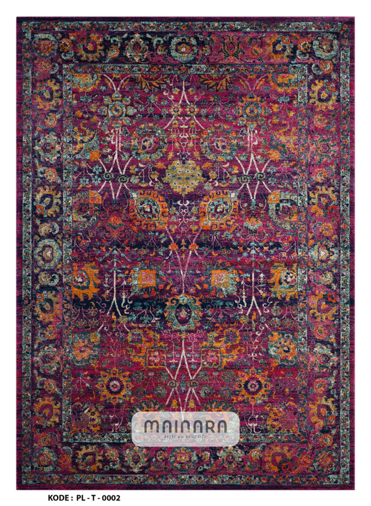 Karpet Tradisional (PL-T-0002) - Purple