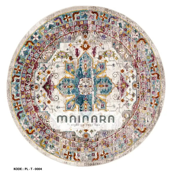 Karpet Tradisional (PL-T-0004) - Purple,Blue