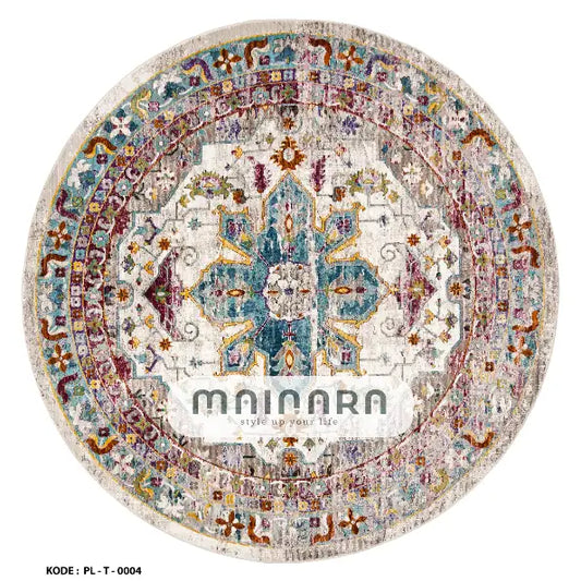 Karpet Tradisional (PL-T-0004) - Purple,Blue