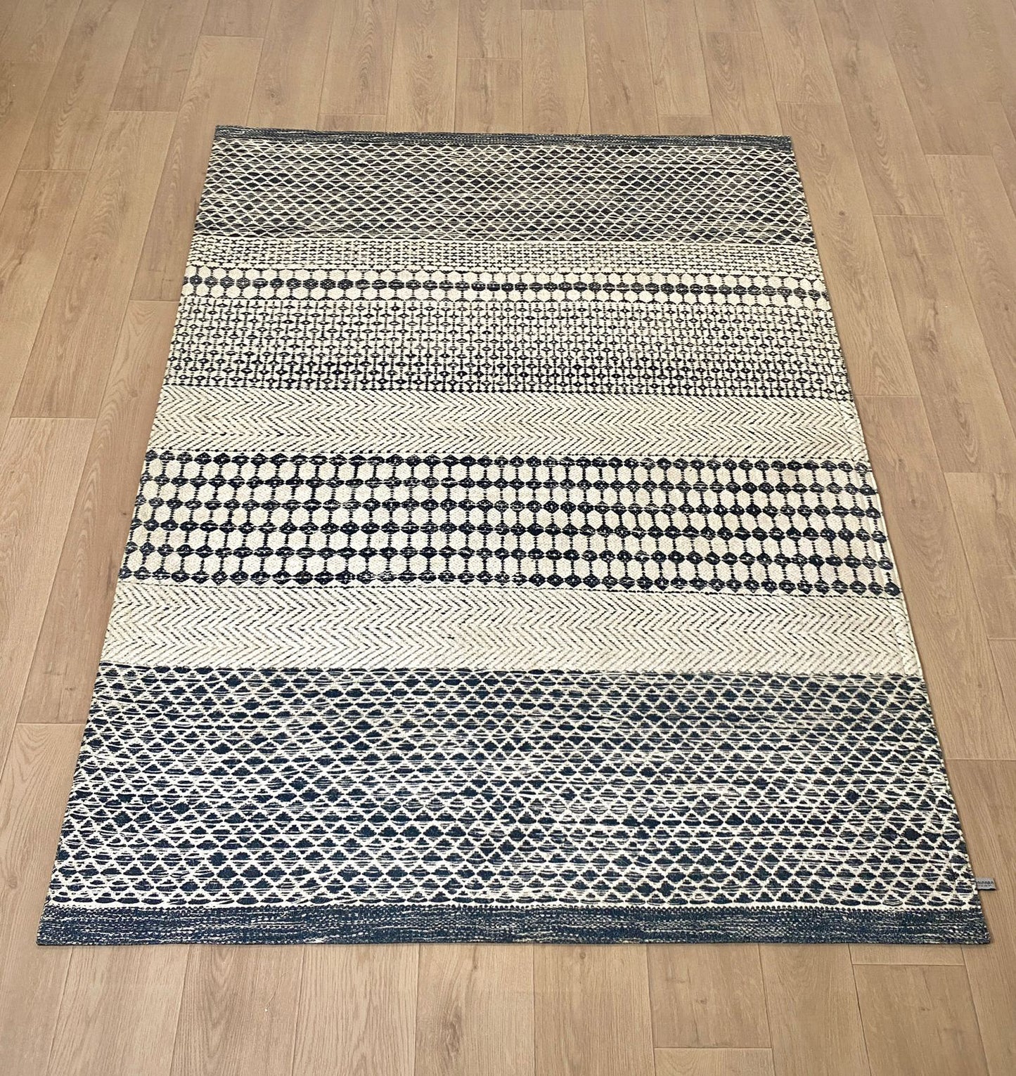 Karpet Bohemian (BK-B-0002) - Black,Grey