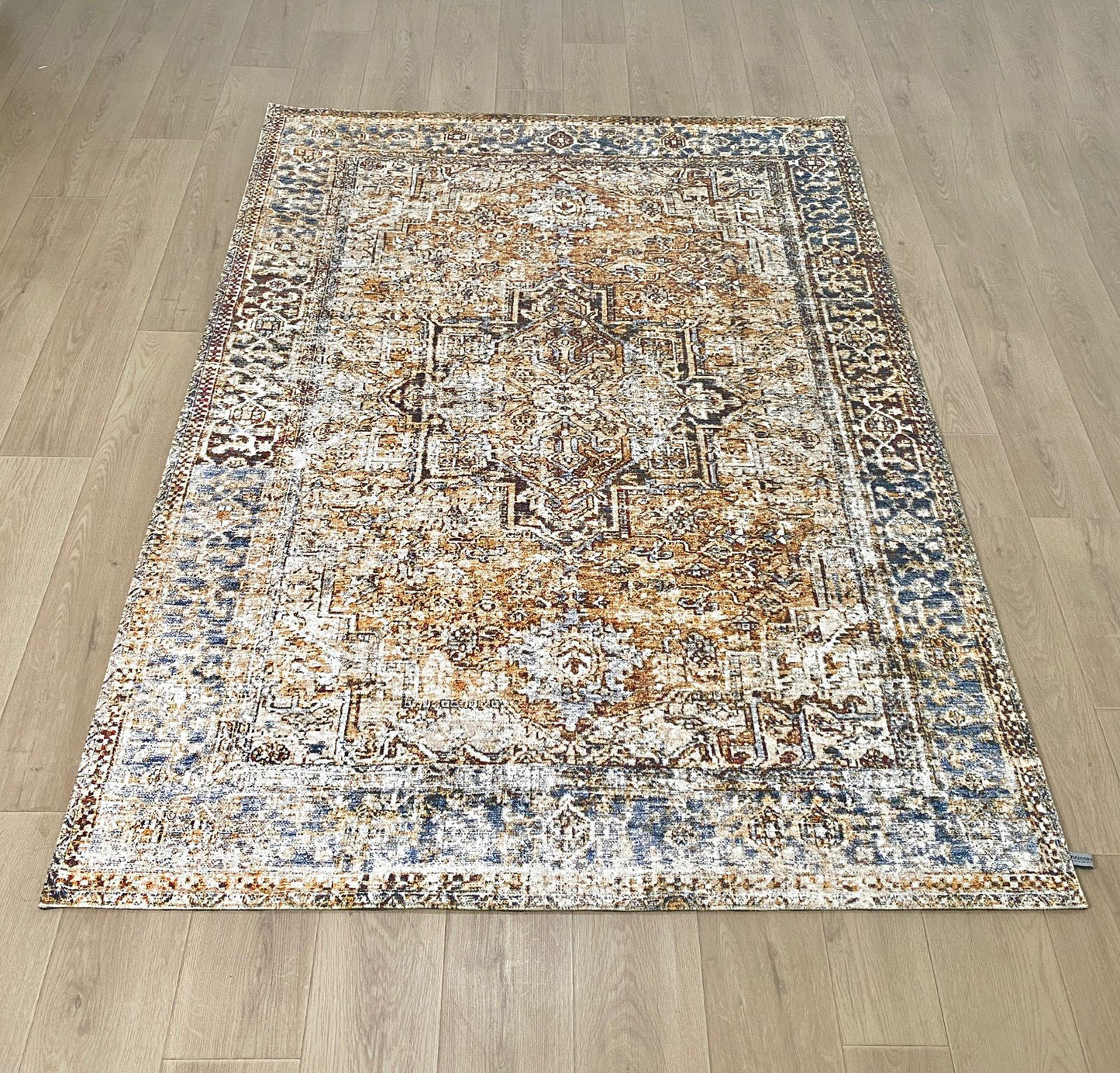Karpet Tradisional (BR-T-0003) - Brown,Cream,Grey