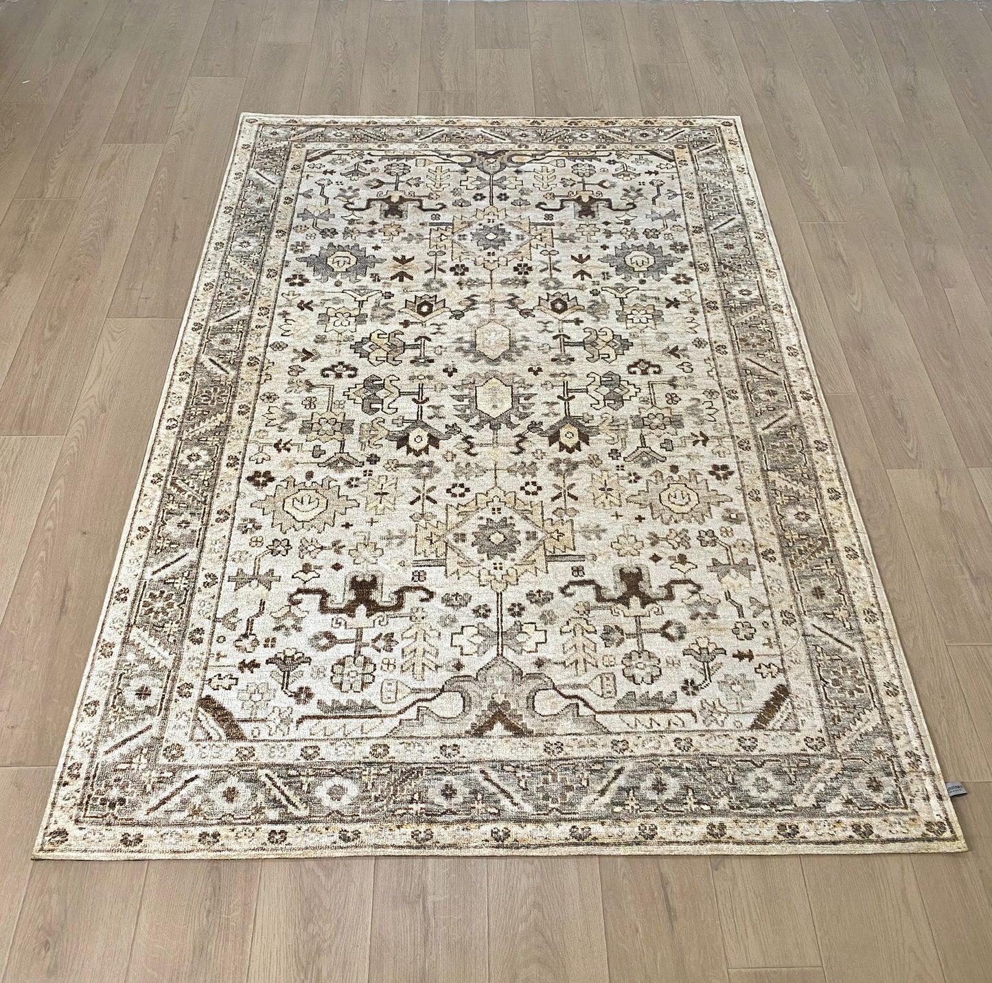 Karpet Bohemian (BR-B-0023) - Brown,Grey