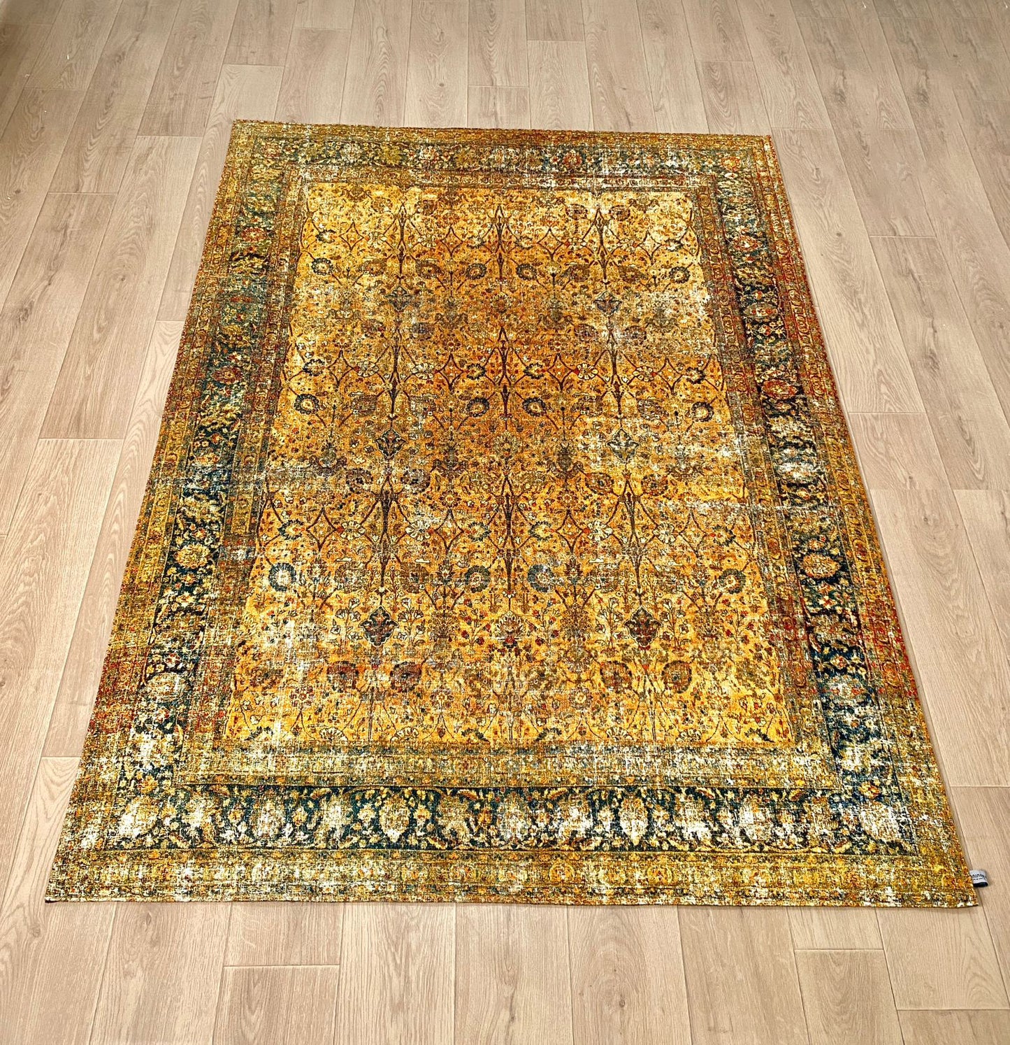 Karpet Tradisional (BR-T-0038) - Brown,Green