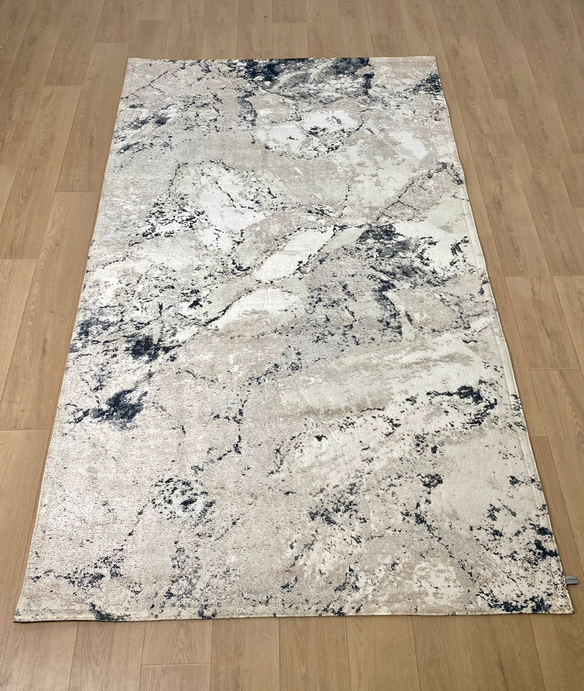 Karpet Abstrak (GW-A-0015) - Grey,Cream
