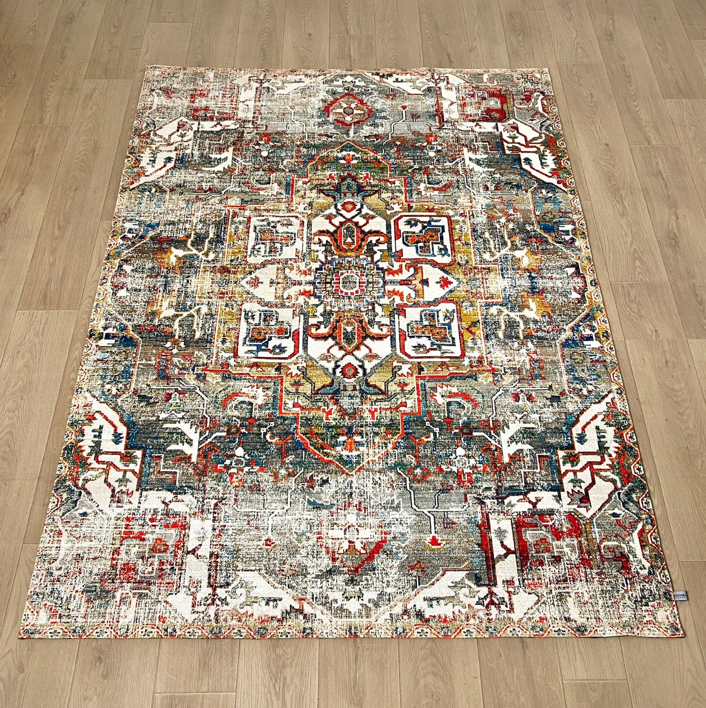 Karpet Tradisional (GW-T-0110) - Grey,Brown,Red