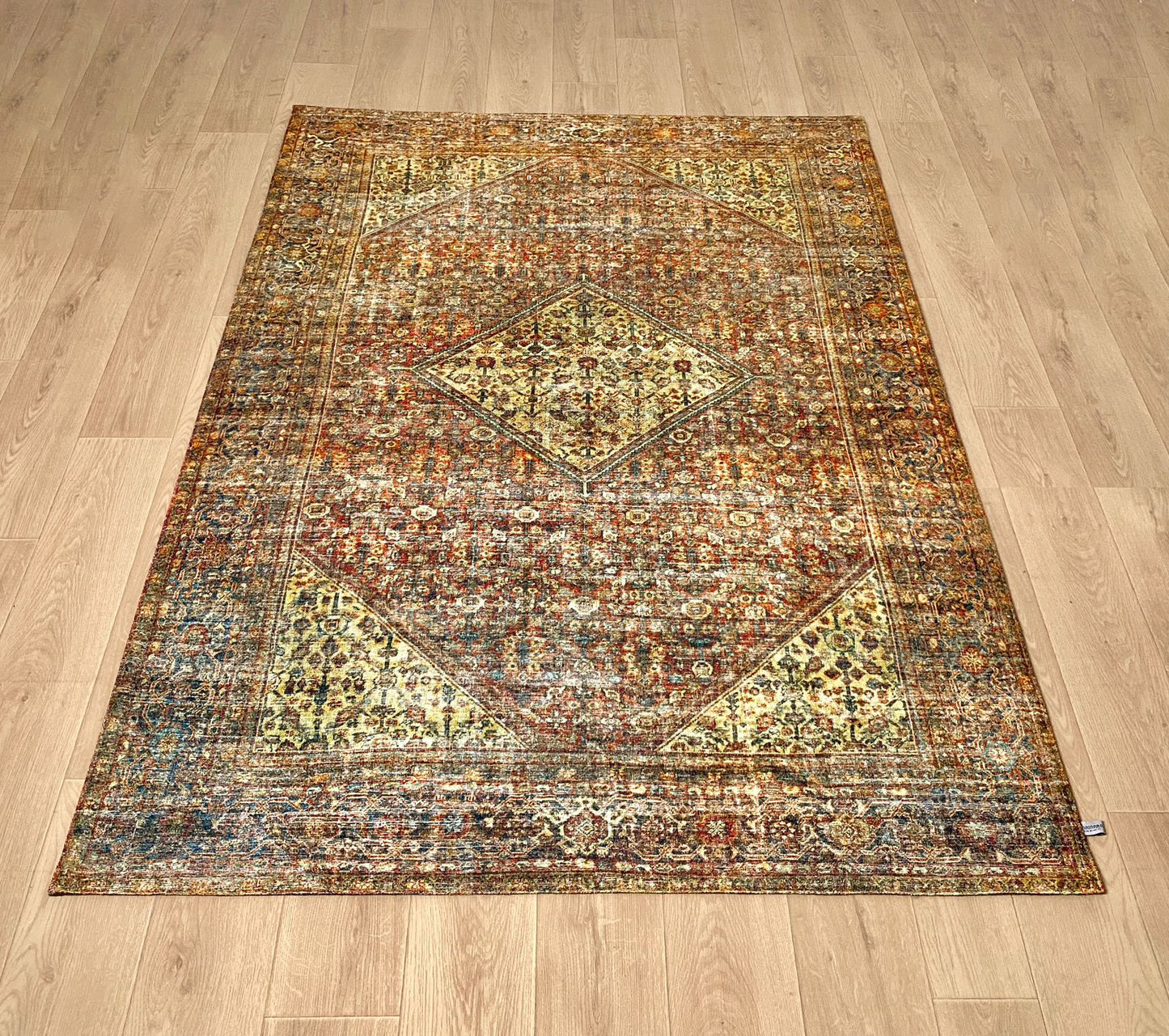 Karpet Tradisional (BR-T-0069) - Brown,Green