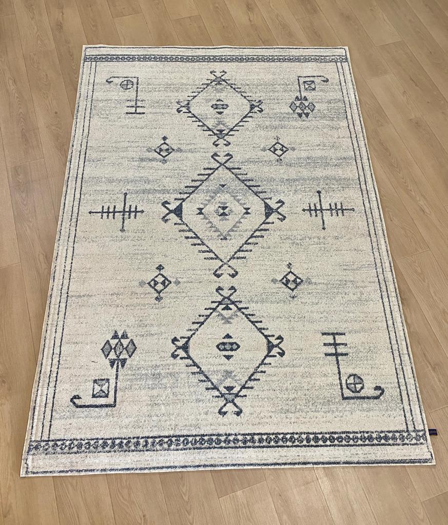 Karpet Bohemian (GW-B-0048) - Grey,Cream