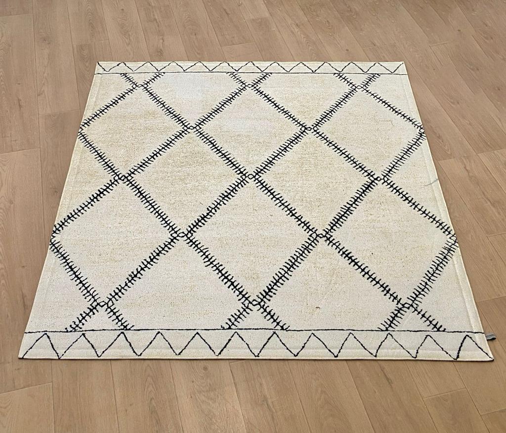 Karpet Bohemian (GW-B-0034) - Grey,Black,White