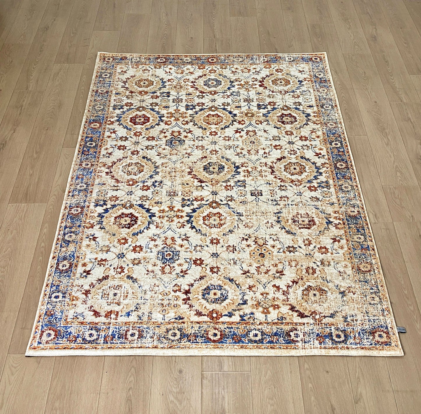 Karpet Tradisional (BR-T-0014) - Brown,Blue,Cream