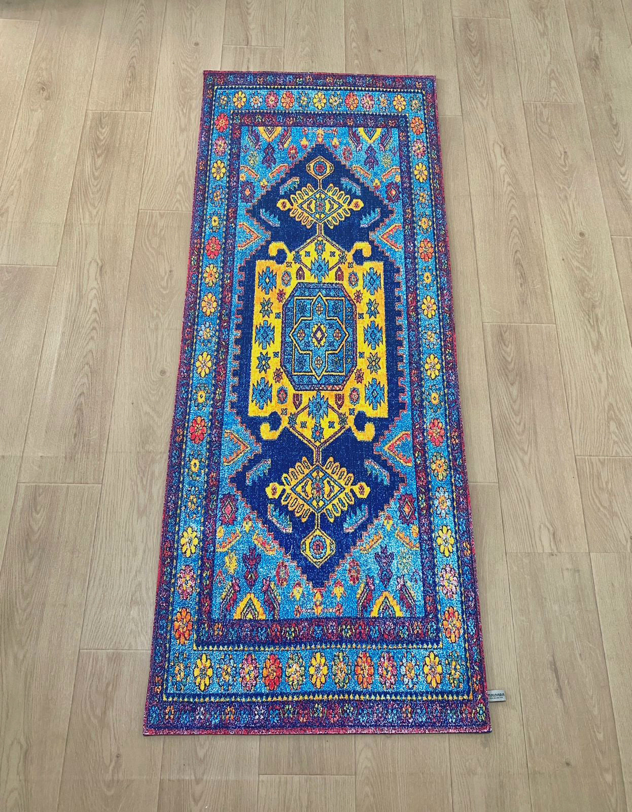 Karpet Tradisional (BU-T-0146) - Blue,Purple,Orange