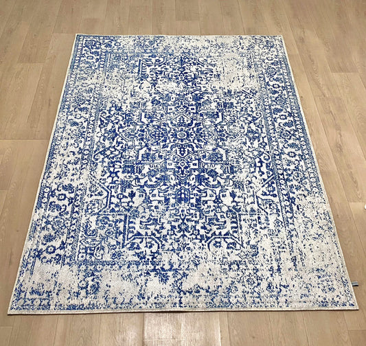 Karpet Tradisional (BU-T-0036) - Blue,Grey