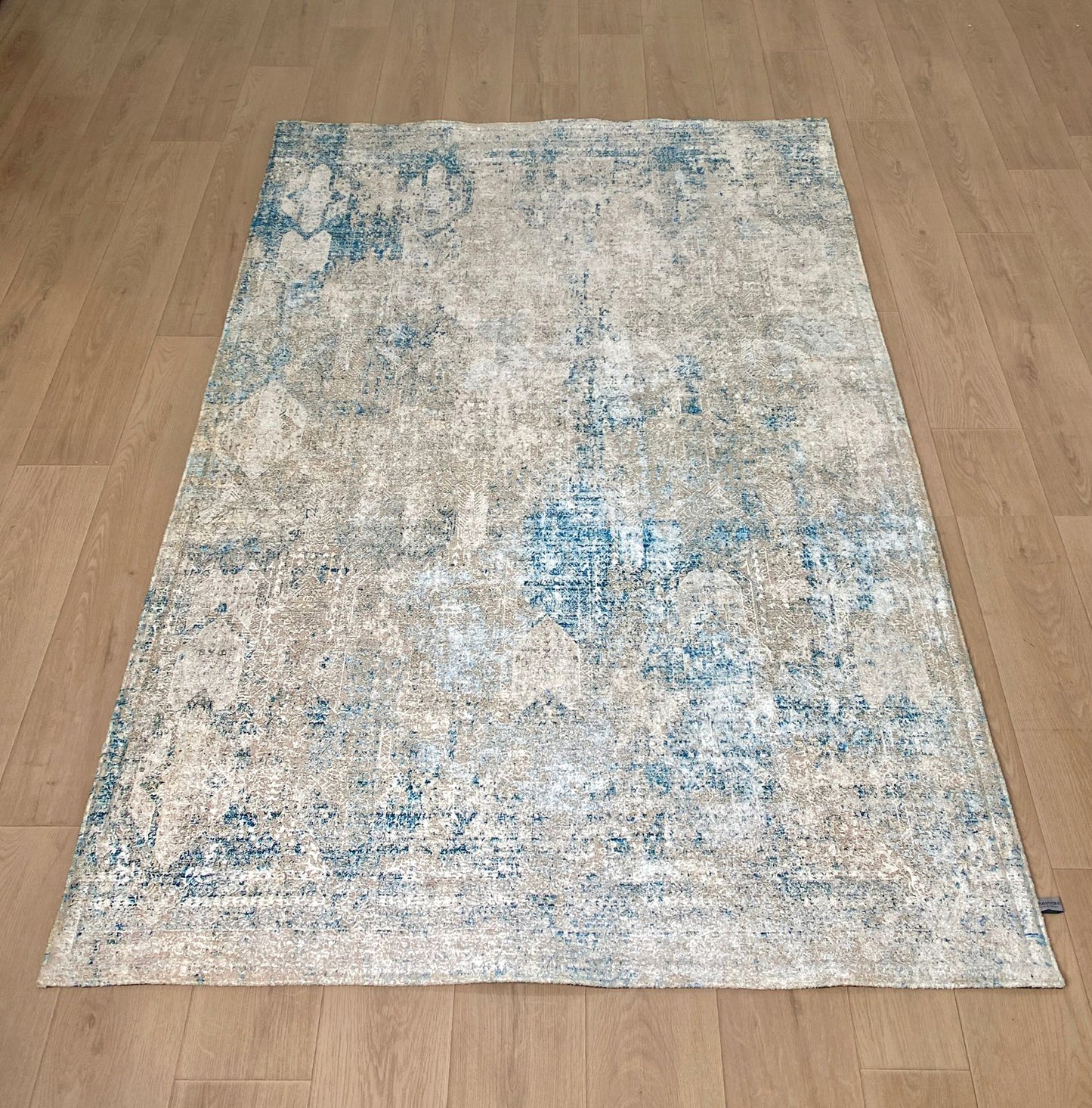 Karpet Abstrak (BU-A-0015) - Blue,Grey,Cream