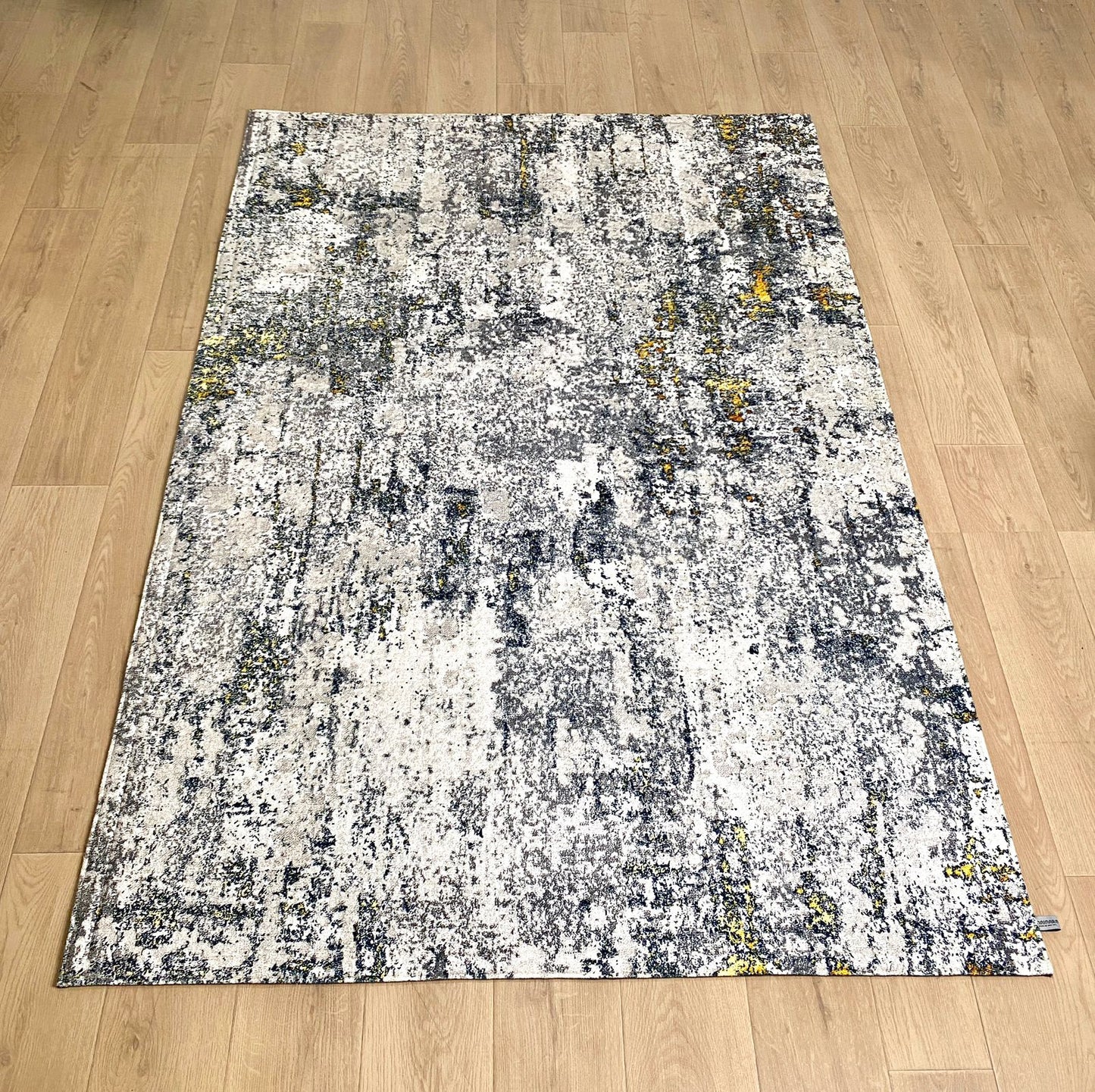 Karpet Abstrak (GW-A-0002) - Grey,Gold