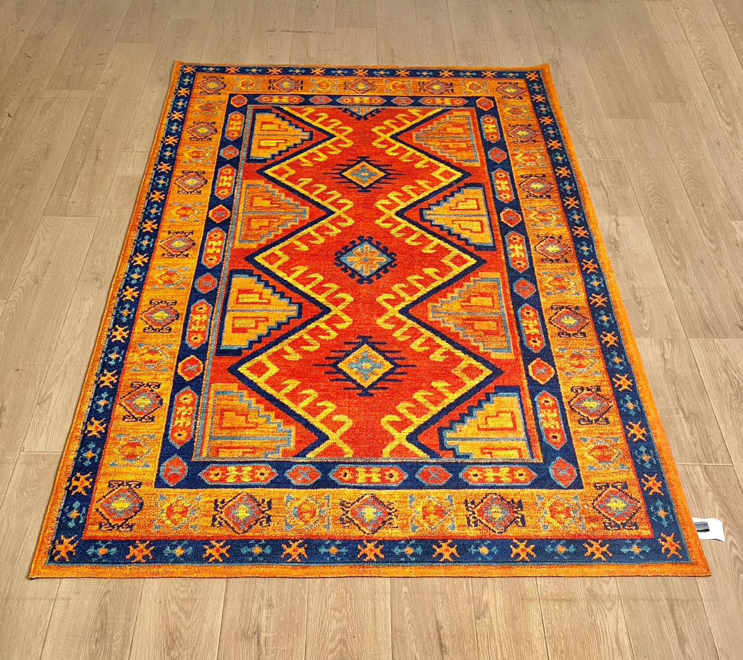 Karpet Bohemian (OR-B-0030) - Orange,Blue