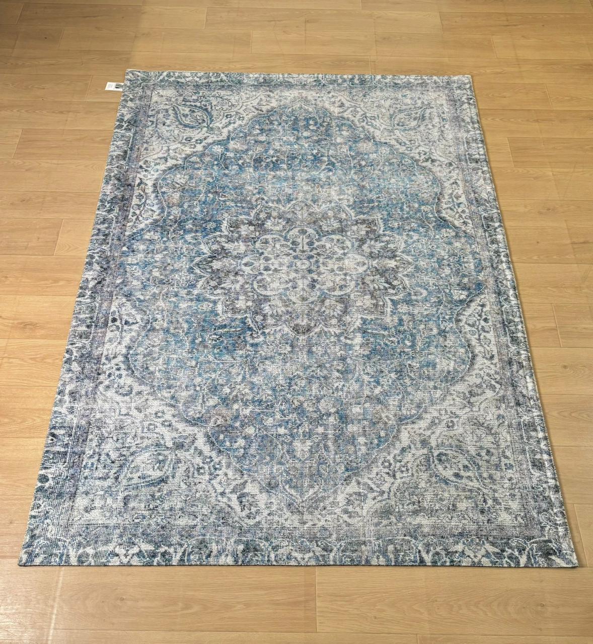 Karpet Tradisional (BU-T-0169) - Blue,Grey