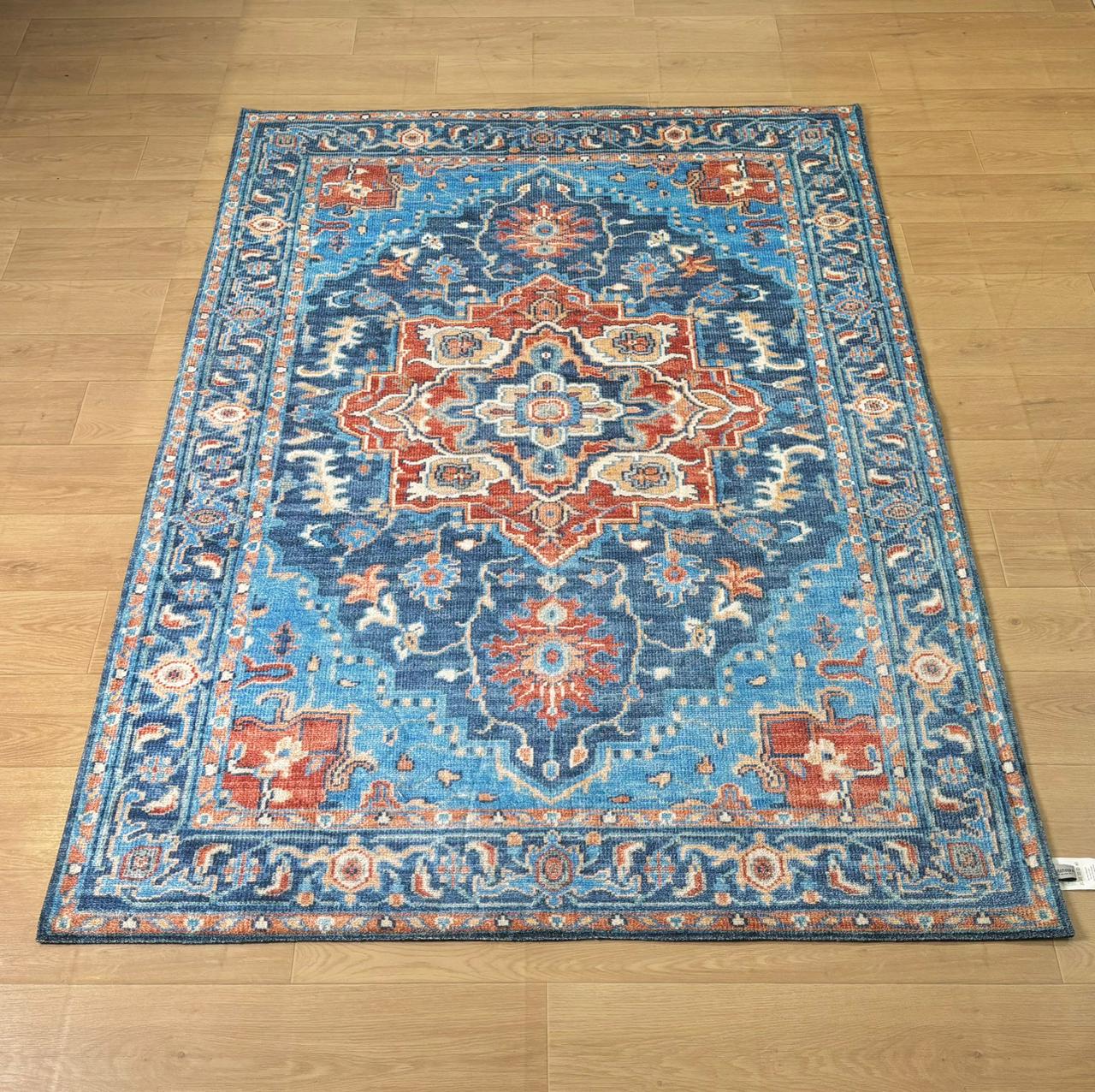 Karpet Tradisional (BU-T-0170) - Blue,Orange