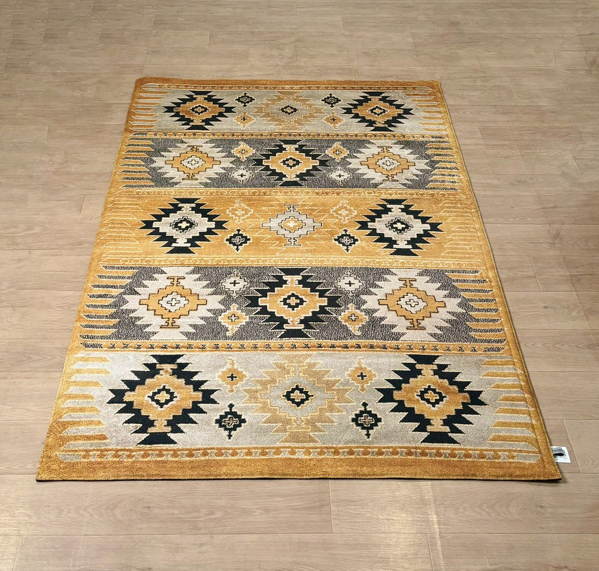 Karpet Bohemian (BR-B-0036) - Brown,Grey