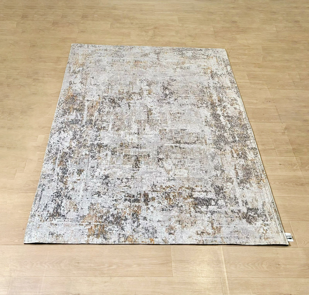 Karpet Abstrak (GW-A-0059) - Grey,Cream