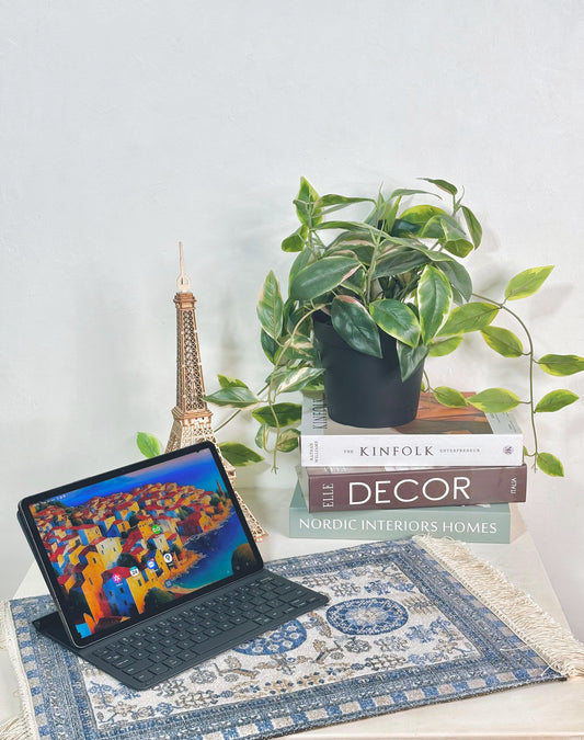 READY Mousepad permadani motif bohemian vintage empuk ( 35 x 50 ) - JJ71