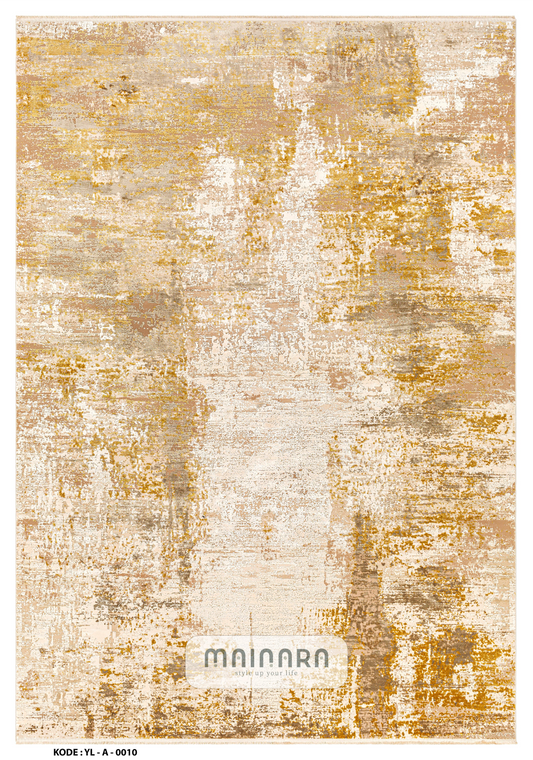 Karpet Abstrak (YL-A-0010) - Yellow