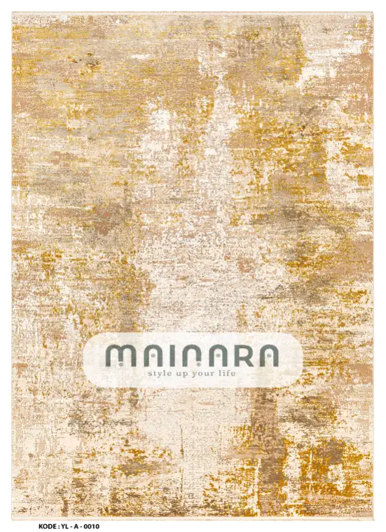 Karpet Abstrak (YL-A-0010) - Yellow