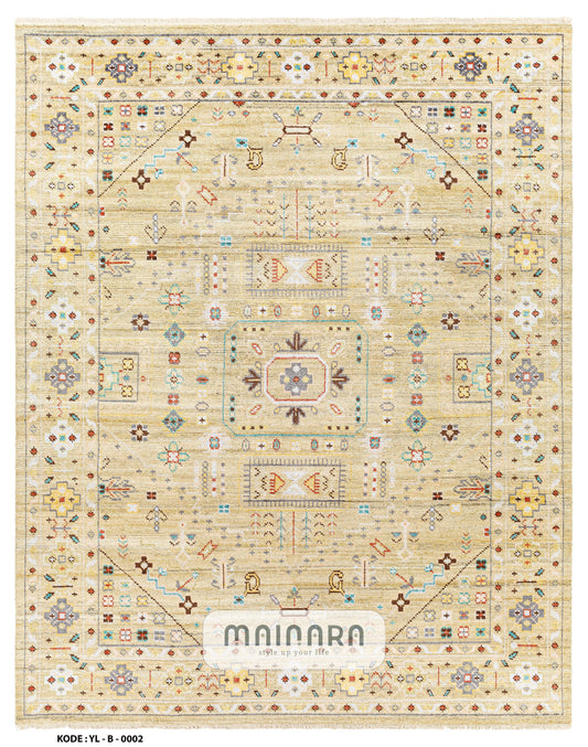 Karpet Bohemian (YL-B-0002) - Yellow